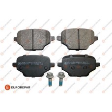 1689800480 EUROREPAR Комплект гальмівних колодок дисковий гальм
