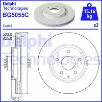 BG5055C DELPHI Гальмівний диск