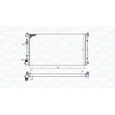 350213198800 MAGNETI MARELLI Радіатор охолодження двигуна