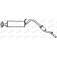 18605 WALKER Глушник вихлопних газів кінцевий