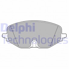 LP3663 DELPHI КомплеК т гальмівних колодок, дискове гальмо