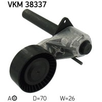 VKM 38337 SKF натяжний ролик, Поліклиновий ремінь