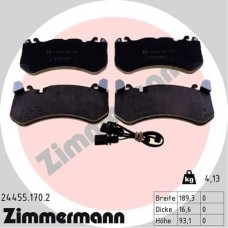 24455.170.2 ZIMMERMANN КомплеК т гальмівних колодок, дискове гальмо 24455.170.2 ZIMMERMANN КомплеК т гальмівних колодок, дискове гальмо