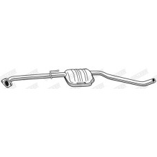 19372 WALKER Середній глушник вихлопних газів