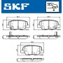 VKBP 90253 A SKF Комплект гальмівних колодок дисковий гальм