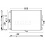 AC 701 000S MAHLE Конденсатор кондиціонера