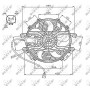 47747 NRF Вентилятор охолодження двигуна