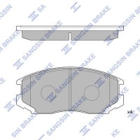 SP1142 Hi-Q Комплект гальмівних колодок дисковий гальм