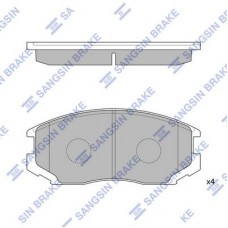 SP1142 Hi-Q Комплект гальмівних колодок дисковий гальм