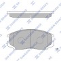 SP1142 Hi-Q Комплект гальмівних колодок дисковий гальм