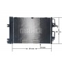 AC 377 001S MAHLE Конденсатор кондиціонера
