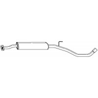 38458 SIGAM Середній глушник вихлопних газів