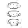 572623J JURID Комплект гальмівних колодок дисковий гальм