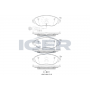 182018-087 ICER Комплект гальмівних колодок дисковий гальм