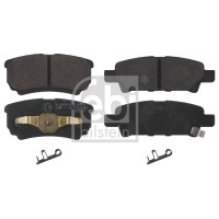 16774 FEBI BILSTEIN Комплект гальмівних колодок дисковий гальм