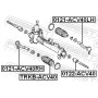 TRKB-ACV40 FEBEST Пильник рульове управління