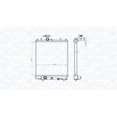 350213186100 MAGNETI MARELLI Радіатор охолодження двигуна 350213186100 MAGNETI MARELLI Радіатор охолодження двигуна