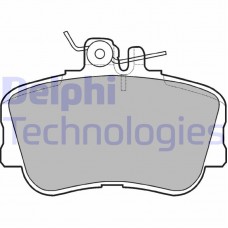 LP881 DELPHI Комплект гальмівних колодок дисковий гальм