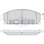 181521-396 ICER Комплект гальмівних колодок дисковий гальм