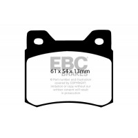 DP464 EBC Brakes Комплект гальмівних колодок дисковий гальм