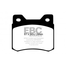 DP464 EBC Brakes Комплект гальмівних колодок дисковий гальм