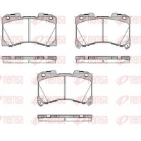 1955.02 REMSA Комплект гальмівних колодок дисковий гальм