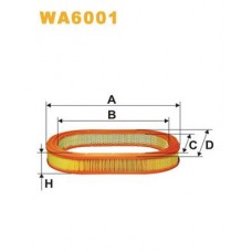 WA6001 WIX FILTERS Повітряний фільтр