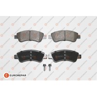 1617282980 EUROREPAR Комплект гальмівних колодок дисковий гальм