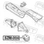 SZM-004 FEBEST Підвіска двигун