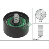 532 0875 10 INA Паразитный / ведущий ролик, Поліклиновий ремінь