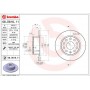 08.D616.11 BREMBO Гальмівний диск