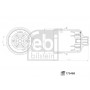 175468 FEBI BILSTEIN Кришка корпус масляного фільтра
