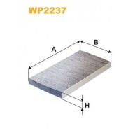 WP2237 WIX FILTERS Фільтр повітря у внутрішньому просторі