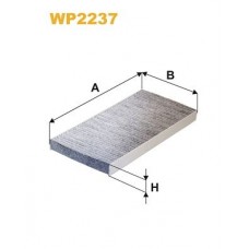 WP2237 WIX FILTERS Фільтр повітря у внутрішньому просторі