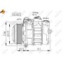 32053 NRF Компресор кондиціонера