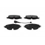 KBP-10002 KAVO PARTS Комплект гальмівних колодок дисковий гальм