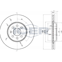 78BD9001-2 ICER Гальмівний диск