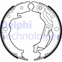 LS2025 DELPHI Комплект гальмівних колодок, стояночная тормозная система