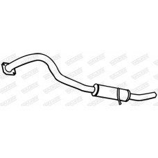 18647 WALKER Глушник вихлопних газів кінцевий