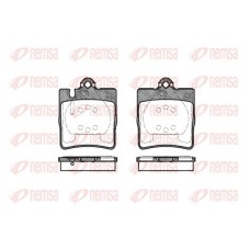 0709.10 REMSA Комплект гальмівних колодок дисковий гальм