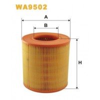 WA9502 WIX FILTERS Повітряний фільтр