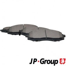 4063600510 JP GROUP Комплект гальмівних колодок дисковий гальм