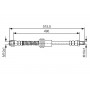 1 987 481 721 BOSCH Гальмівний шланг