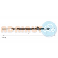 030230 ADRIAUTO VW Трос ручн гальм. лев. (диск) VAG 80/90