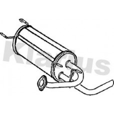 220566 KLARIUS Глушник вихлопних газів кінцевий