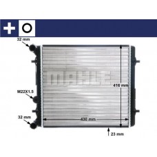 CR 367 000S MAHLE Радіатор охолодження двигуна