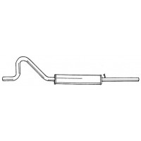 12642 SIGAM Глушник вихлопних газів кінцевий