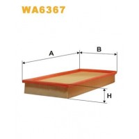 WA6367 WIX FILTERS Повітряний фільтр