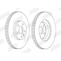 562628JC-1 JURID Гальмівний диск