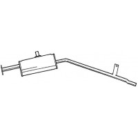 70601 SIGAM Глушник вихлопних газів кінцевий